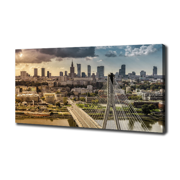 Canvas schilderij Warschau, Polen