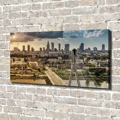 Canvas schilderij Warschau, Polen