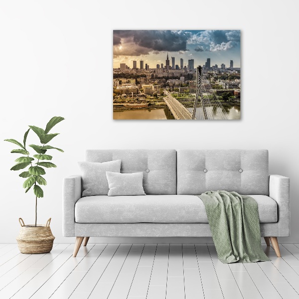 Canvas schilderij Warschau, Polen