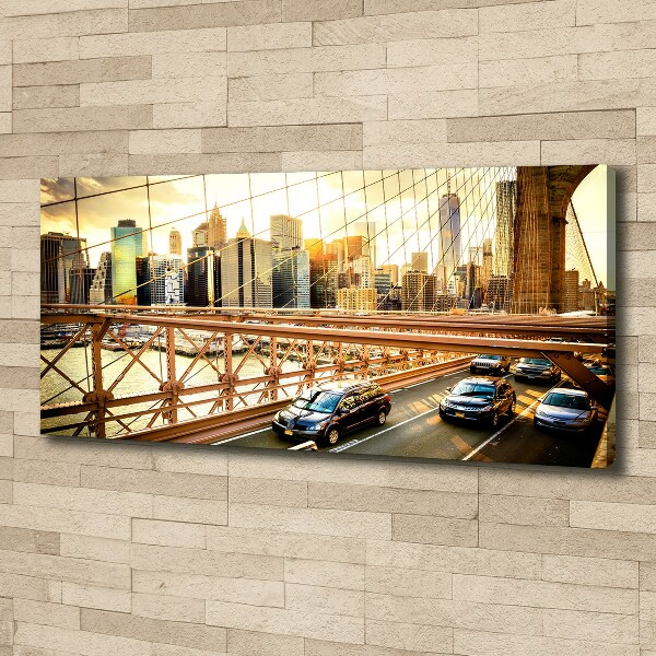 Schilderij op canvas Brooklynbrug
