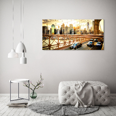 Schilderij op canvas Brooklynbrug