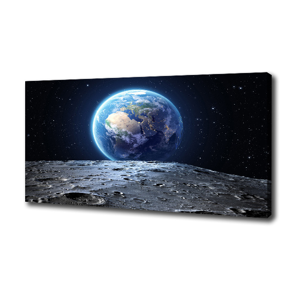 Canvas foto Planeet Aarde