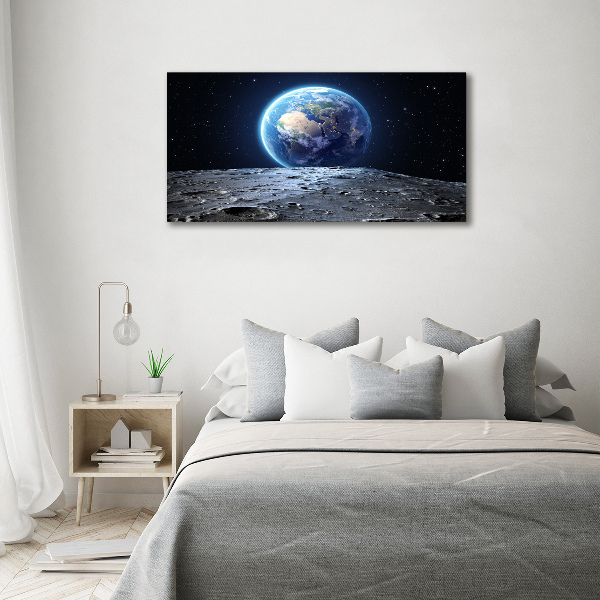 Canvas foto Planeet Aarde