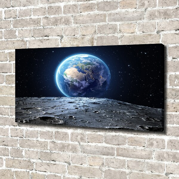 Canvas foto Planeet Aarde
