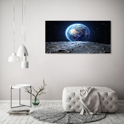 Canvas foto Planeet Aarde
