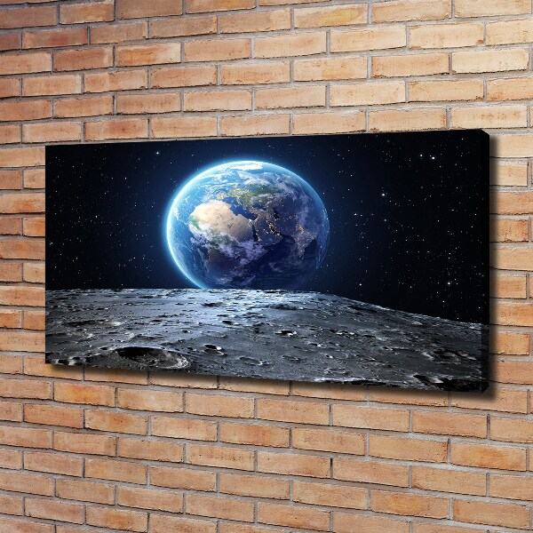 Canvas foto Planeet Aarde