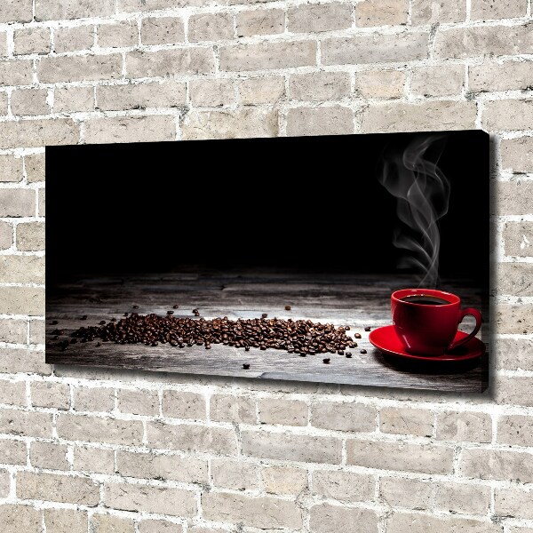Canvas schilderij Aromatische koffie