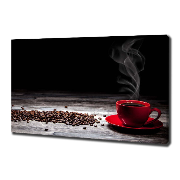 Canvas schilderij Aromatische koffie