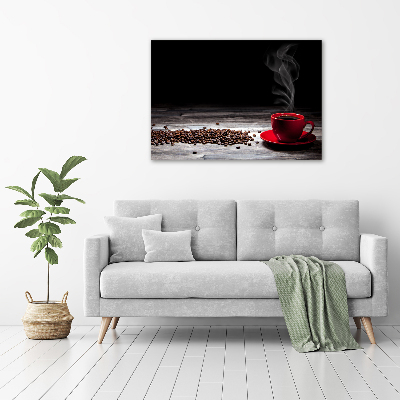 Canvas schilderij Aromatische koffie