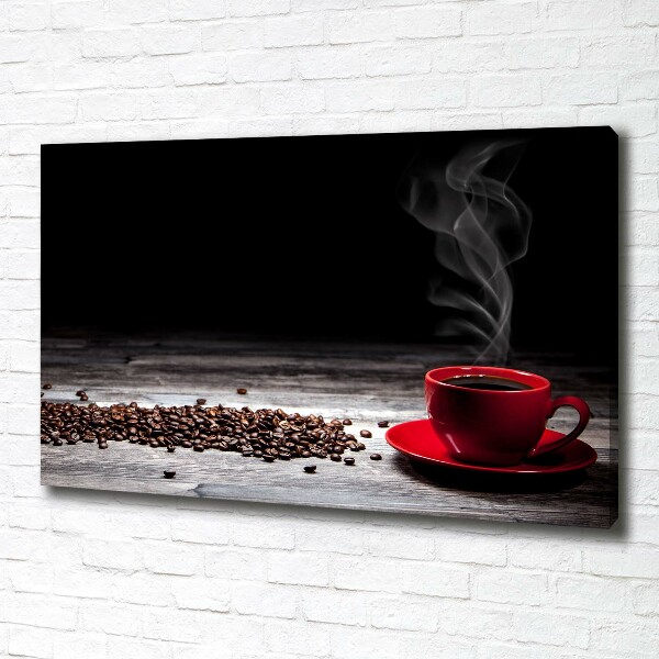 Canvas schilderij Aromatische koffie
