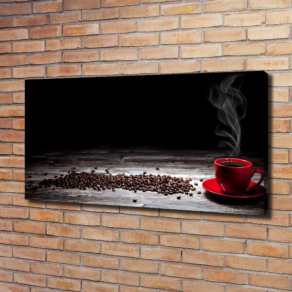 Canvas schilderij Aromatische koffie