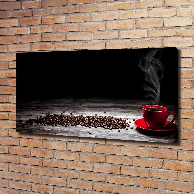 Canvas schilderij Aromatische koffie