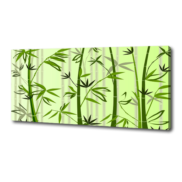 Schilderij op canvas Bamboe