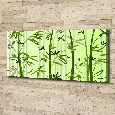 Schilderij op canvas Bamboe