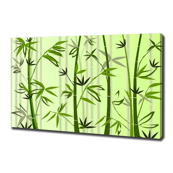 Schilderij op canvas Bamboe