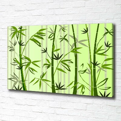 Schilderij op canvas Bamboe