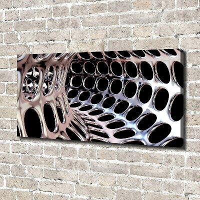 Foto op canvas Metalen tunnel
