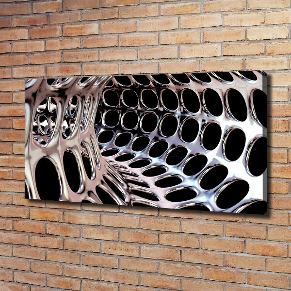 Foto op canvas Metalen tunnel