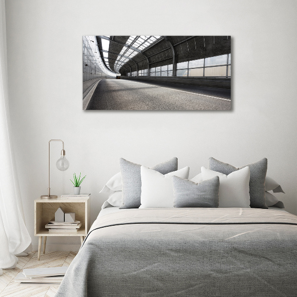 Schilderij op canvas Weg in de tunnel