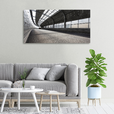 Schilderij op canvas Weg in de tunnel