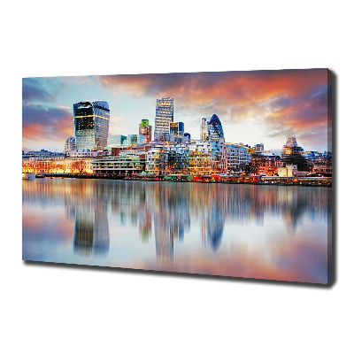 Foto op canvas Londen panorama