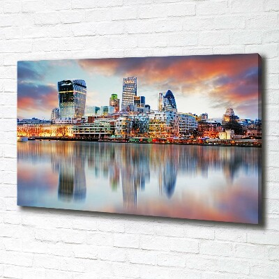 Foto op canvas Londen panorama