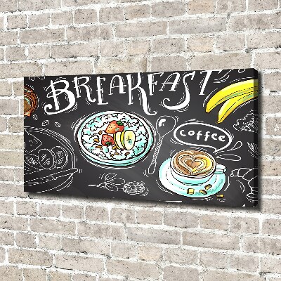 Foto op canvas Ontbijt