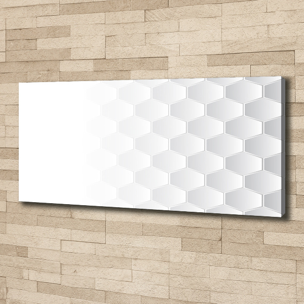 Foto canvas Achtergrond met zeshoeken