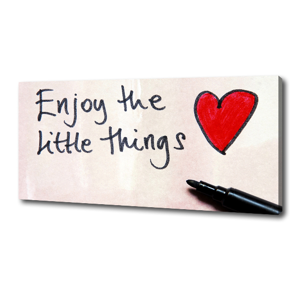 Canvas foto Kleine dingen