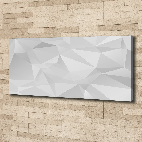 Foto op canvas Abstracte driehoeken