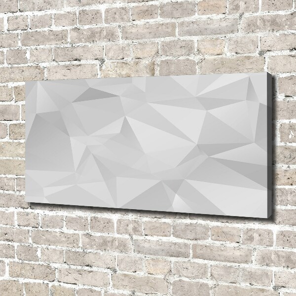 Foto op canvas Abstracte driehoeken