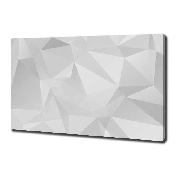 Foto op canvas Abstracte driehoeken