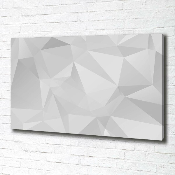 Foto op canvas Abstracte driehoeken