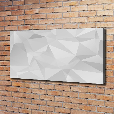 Foto op canvas Abstracte driehoeken