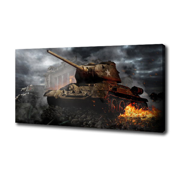 Foto canvas Tank