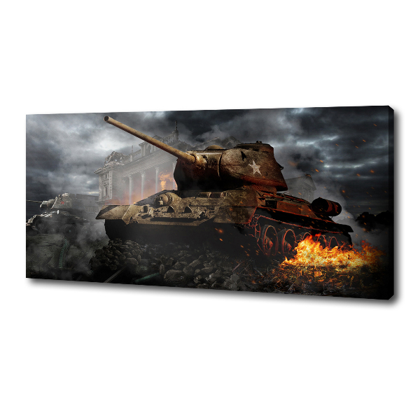 Foto canvas Tank