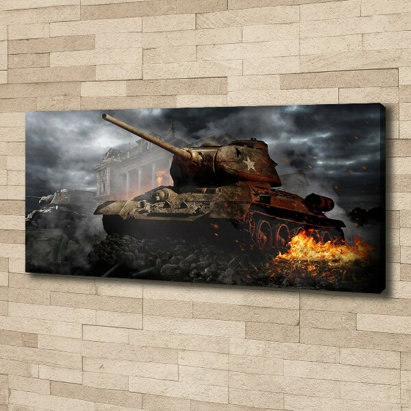 Foto canvas Tank