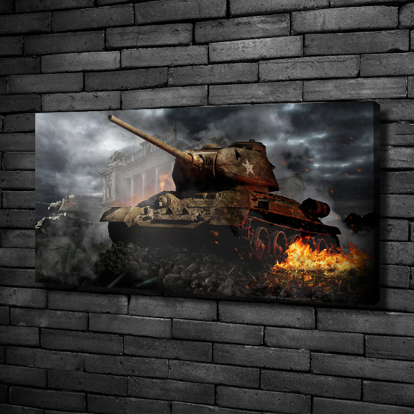 Foto canvas Tank