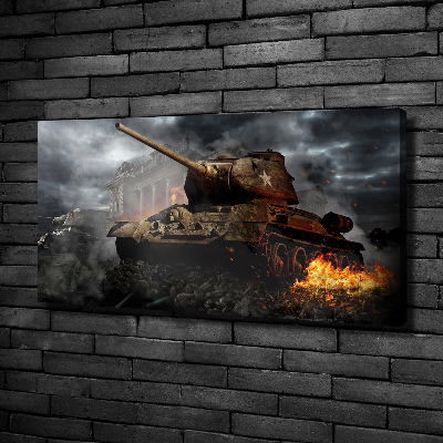 Foto canvas Tank