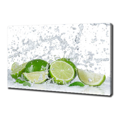 Foto op canvas Limoenen en water