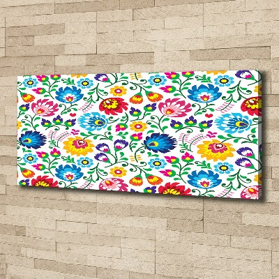 Schilderij op canvas Etnisch patroon