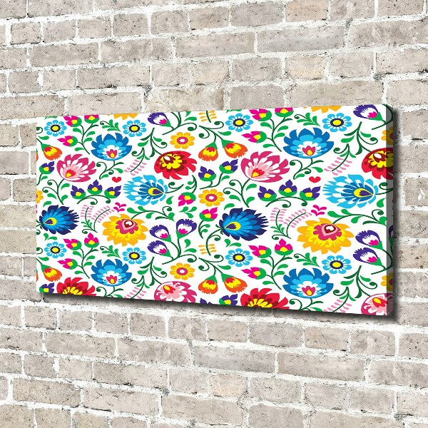 Schilderij op canvas Etnisch patroon