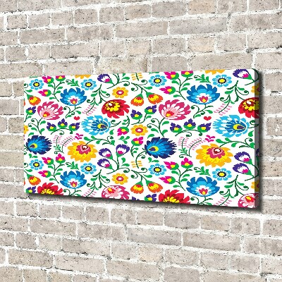 Schilderij op canvas Etnisch patroon