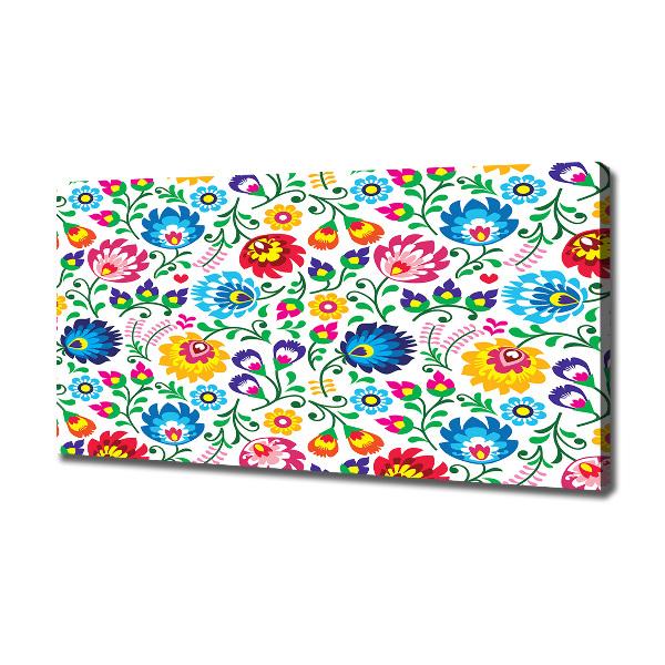 Schilderij op canvas Etnisch patroon