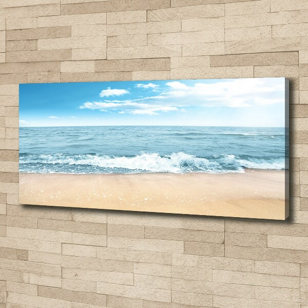 Canvas foto Strand