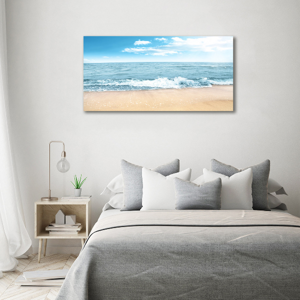 Canvas foto Strand