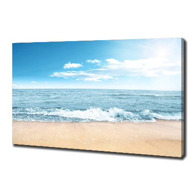 Canvas foto Strand