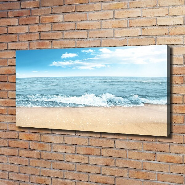 Canvas foto Strand