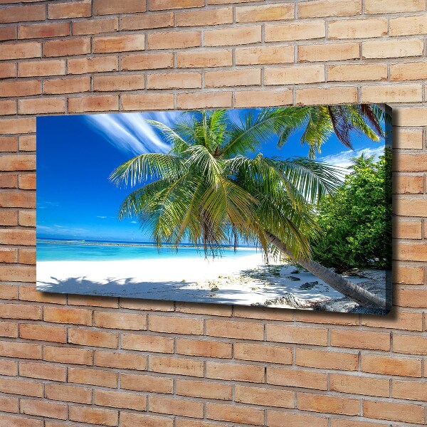 Schilderij op canvas Tropisch strand
