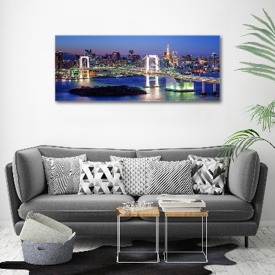 Canvas foto Tokyo-brug